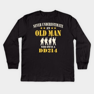 DD 214 Alumni Kids Long Sleeve T-Shirt